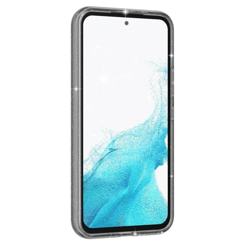 Futerały do Samsung Galaxy A54 5G Przezroczyste Cekiny