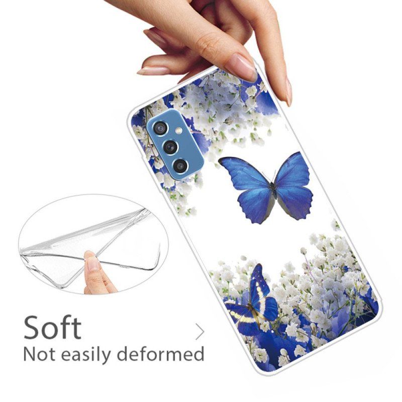 Futerały do Samsung Galaxy M52 5G Mistyczny Motyl