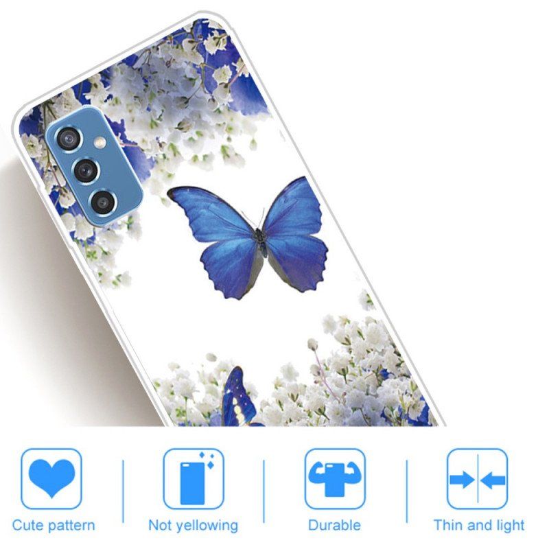 Futerały do Samsung Galaxy M52 5G Mistyczny Motyl