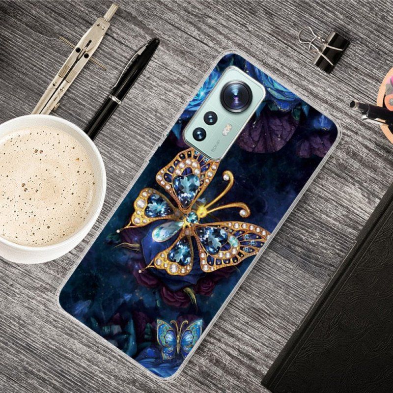 Futerały do Xiaomi 12 / 12X Zaczarowany Motyl Silikonowy