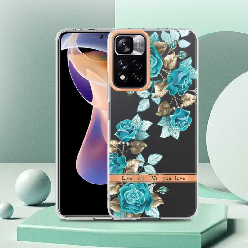 Futerały do Xiaomi Redmi Note 11 Pro Plus 5G Bezszwowy Kwiecisty