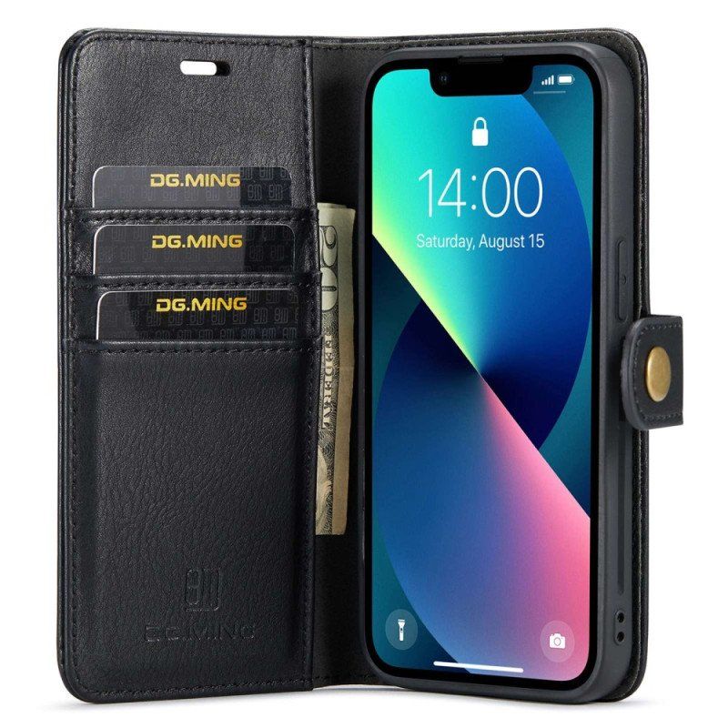 Futerały Etui Folio do iPhone 15 Zdejmowana Obudowa Dg. Ming