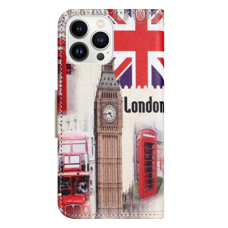 Obudowa Etui Na Telefon do iPhone 14 Pro Wycieczka Do Londynu