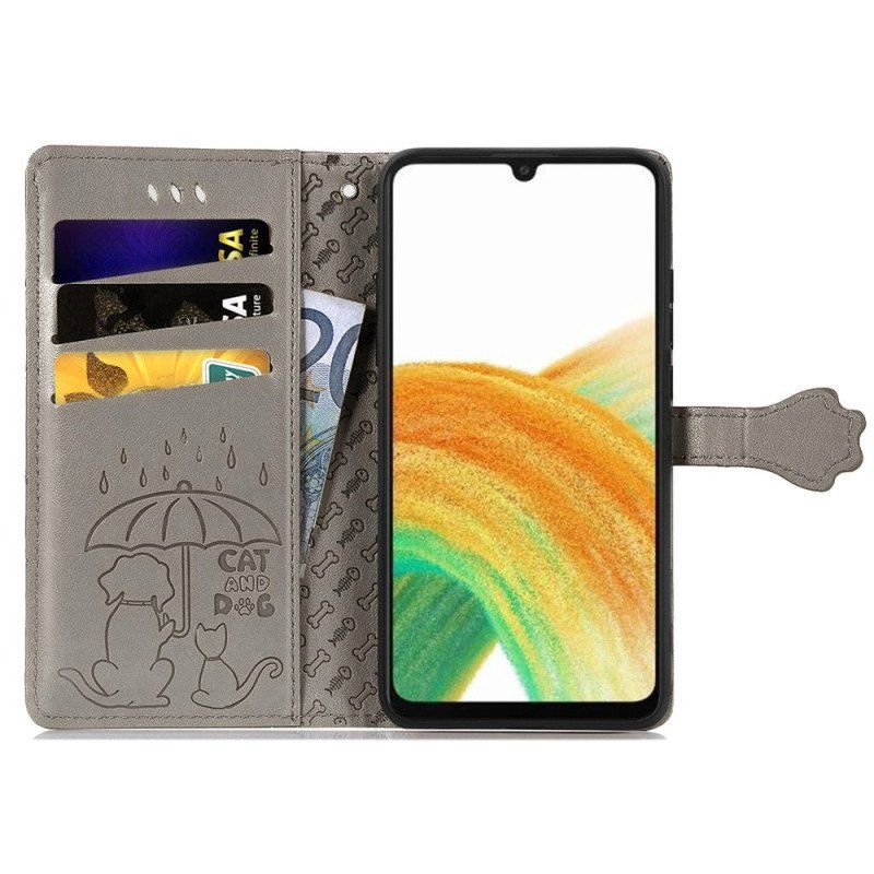 Obudowa Etui Na Telefon do Samsung Galaxy A13 Animowane Zwierzęta