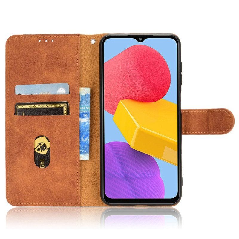 Obudowa Etui Na Telefon do Samsung Galaxy M13 z Łańcuch Imitacja Skóry Z Paskiem