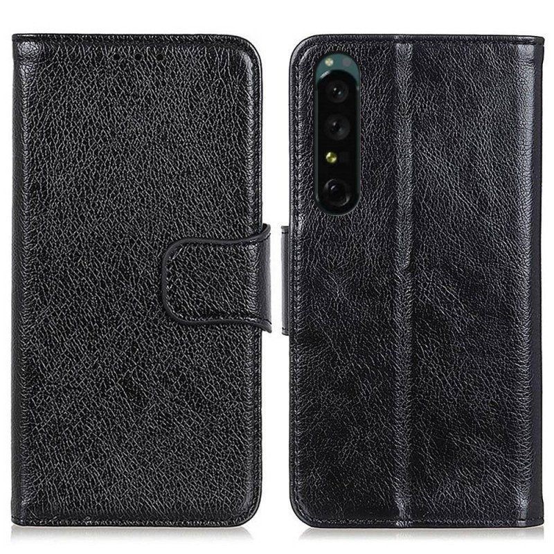 Obudowa Etui Na Telefon do Sony Xperia 1 IV Dwoina Skóry Nappa