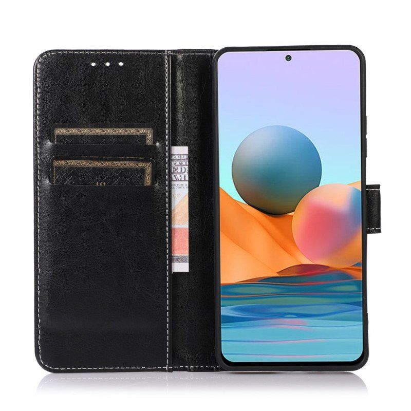 Obudowa Etui Na Telefon do Xiaomi 12 Pro Skórzany Efekt Couture