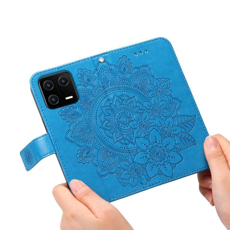 Obudowa Etui Na Telefon do Xiaomi 13 Pro z Łańcuch Paskowata Mandala