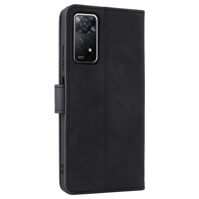 Obudowa Etui Na Telefon do Xiaomi Redmi Note 11 Pro / 11 Pro 5G Stylowa Skórzana Moda