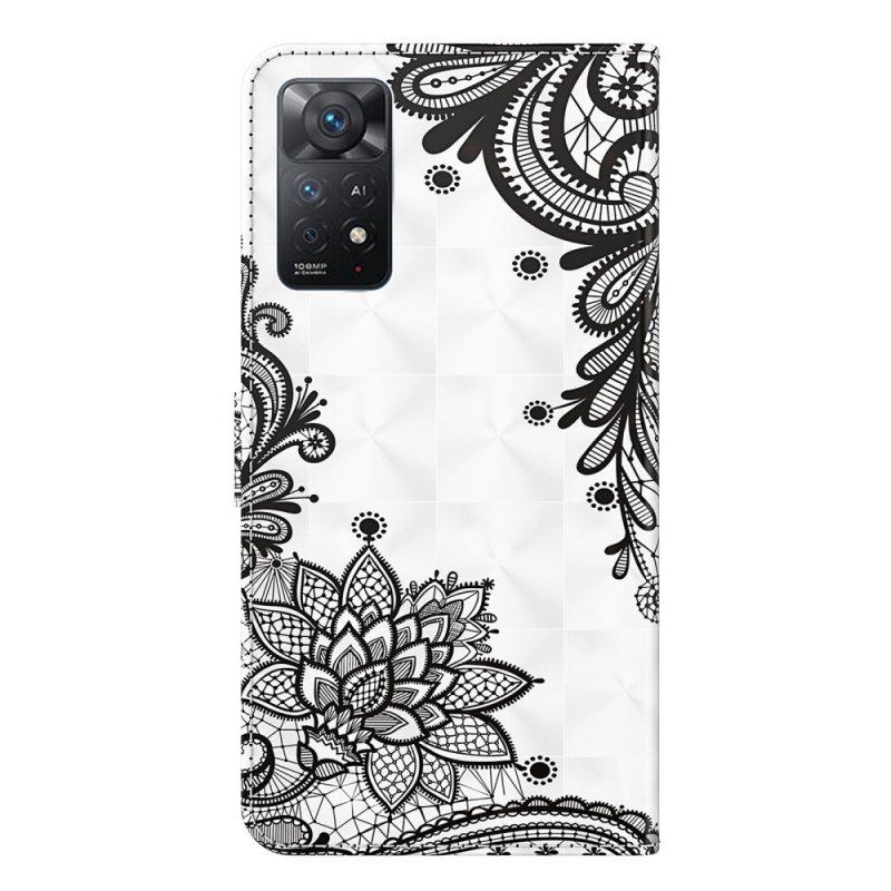 Obudowa Etui Na Telefon do Xiaomi Redmi Note 11 Pro / 11 Pro 5G Szykowna Koronka