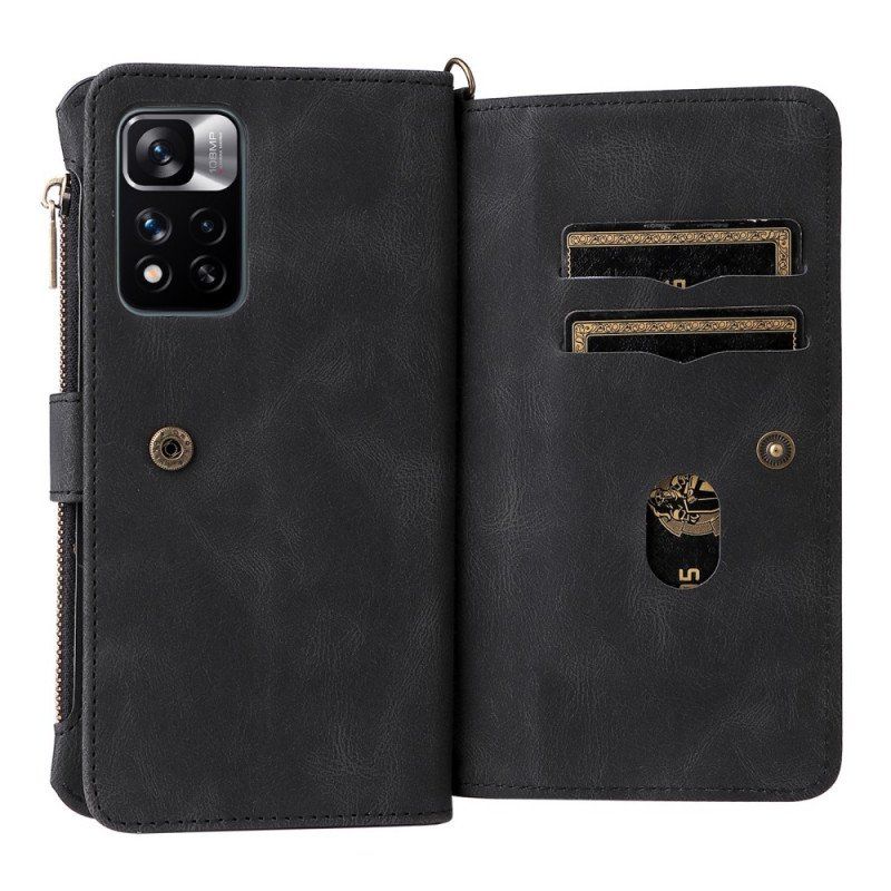 Obudowa Etui Na Telefon do Xiaomi Redmi Note 11 Pro Plus 5G Wielofunkcyjny W Stylu Vintage