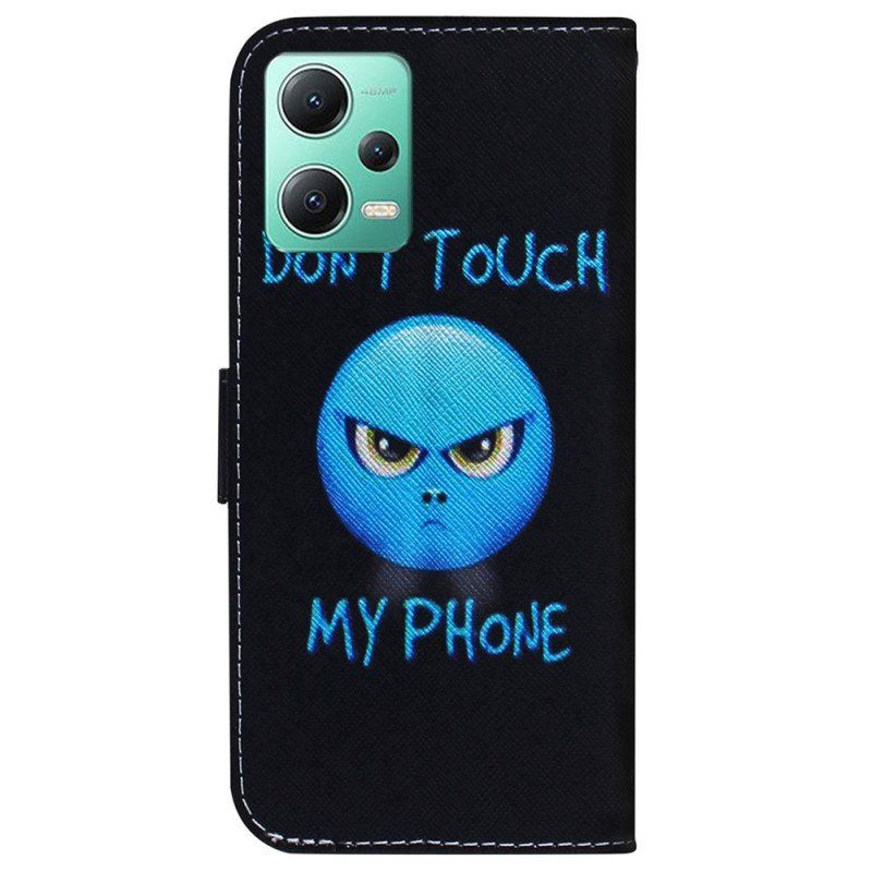 Obudowa Etui Na Telefon do Xiaomi Redmi Note 12 5G z Łańcuch Smycz Emoji Telefon