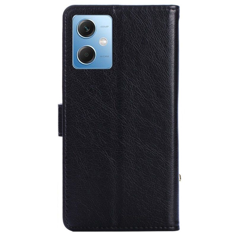 Obudowa Etui Na Telefon do Xiaomi Redmi Note 12 5G Zapinana Na Zamek Portmonetka