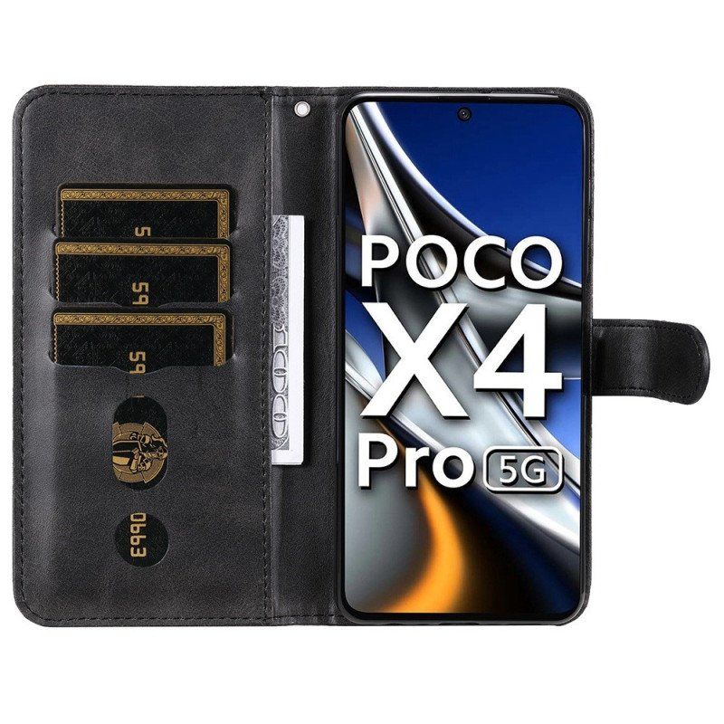 Skórzany Futerał do Poco X4 Pro 5G Portfel