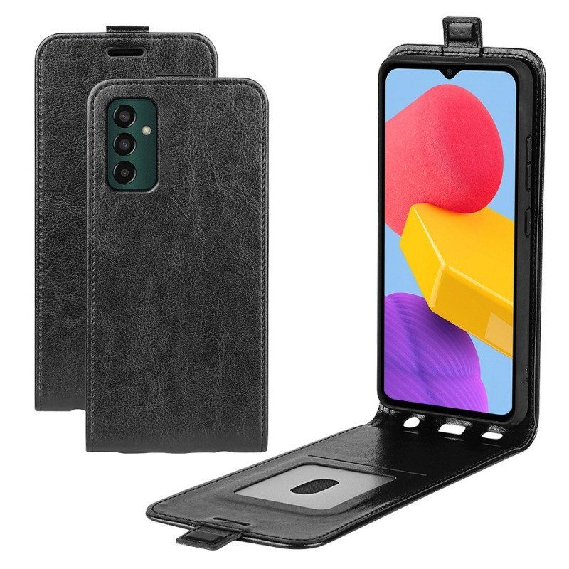 Skórzany Futerał do Samsung Galaxy M13 Etui Folio Pionowa Klapa